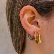 Imagen de Aros Tammy 13mm Oro 18K