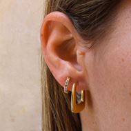 Imagen de Aros Tammy 13mm Oro 18K