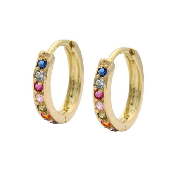 Imagen de Aros Aria 13mm Oro 18K