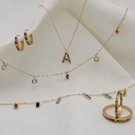 Imagen de Aros Aria 13mm Oro 18K