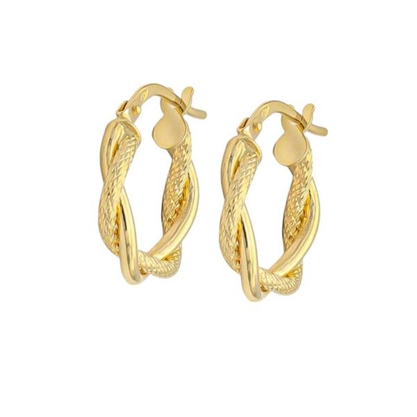 Imagen de Aros Inca Oro 18K 16MM