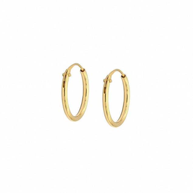 Imagen de Aros Line Oro 18K 8MM