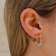 Imagen de Aros Fine Tubo Oro 18K 11MM