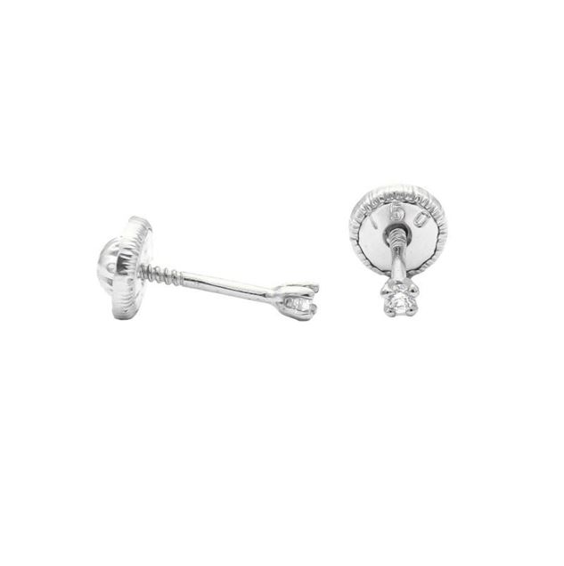 Imagen de Pendientes Easy Diamantes 0,067ct Oro Blanco 18K