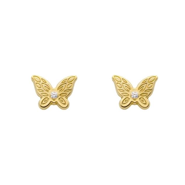 Imagen de Pendientes Mariposa Oro 18K