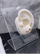 Imagen de Pendientes Trébol Oro 18K