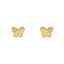Imagen de Pendientes Mariposa Circonita Oro 18K