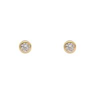 Imagen de Pendientes Mini Luz Oro 18K