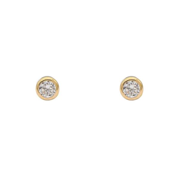 Imagen de Pendientes Mini Luz Oro 18K
