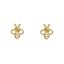 Imagen de Pendientes Abeja Oro 18K