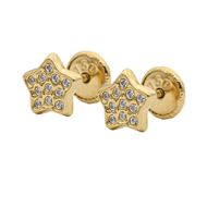 Imagen de Pendientes Star Oro 18K