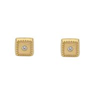 Imagen de Pendientes Square Oro 18K