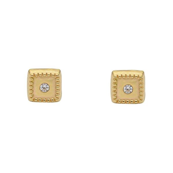 Imagen de Pendientes Square Oro 18K