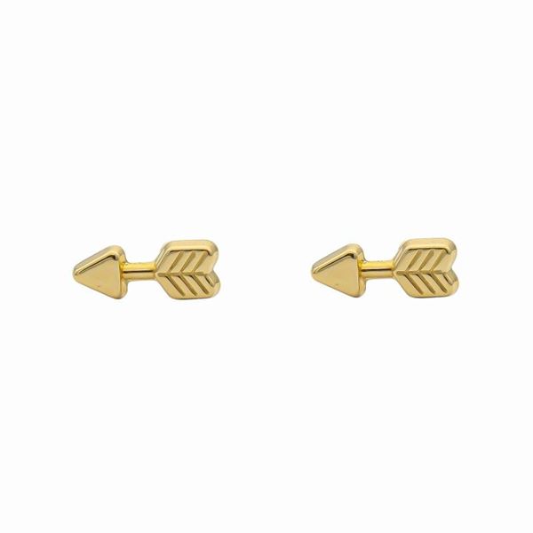 Imagen de Pendientes Flecha Oro 18K