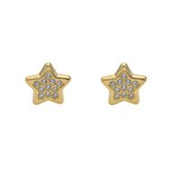 Imagen de Pendientes Star Oro 18K