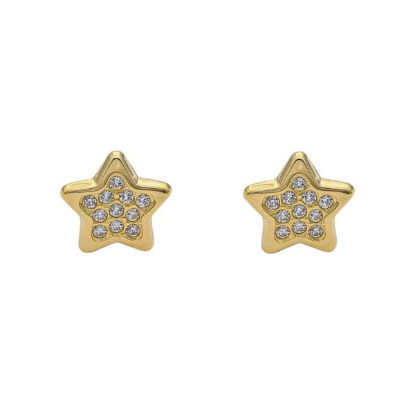 Imagen de Pendientes Star Oro 18K