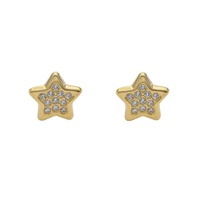 Imagen de Pendientes Star Oro 18K