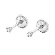 Imagen de Pendientes Easy Diamantes Oro Blanco 18K