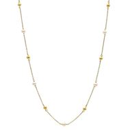 Imagen de Gargantilla Pearl Ball Oro 18K