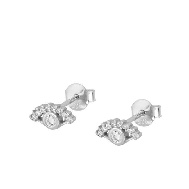 Imagen de Pendientes Mini Horus Plata