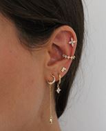 Imagen de Pendientes Mini Taylor Plata Dorada