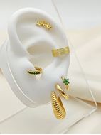 Imagen de Pendiente Mini Stars Plata Dorada