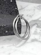 Imagen de Aros Tubo 24mm Plata