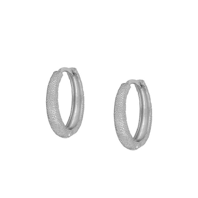 Imagen de Aros Paint 15mm Plata