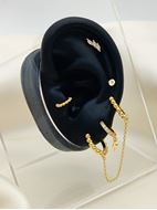 Imagen de Piercing Mini Pompeya Plata Dorada