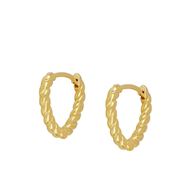 Imagen de Aros Tahia Plata Dorada