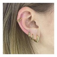 Imagen de Aros Grosse 11mm Plata