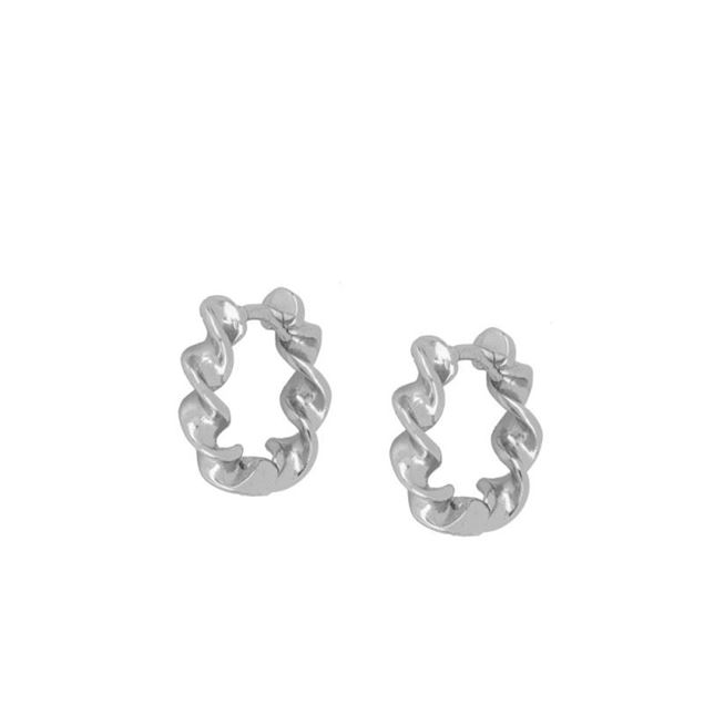 Imagen de Aros Curls Plata