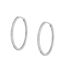 Imagen de Aros Helena 30mm Plata
