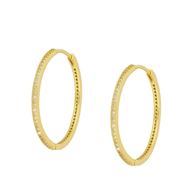 Imagen de Aros Helena 30mm Plata Dorada