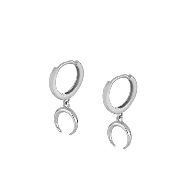 Imagen de Aros Moonset Plata