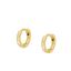 Imagen de Aros Sia 10mm Plata Dorada