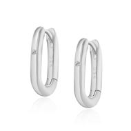 Imagen de Aros Arella Circonita Plata