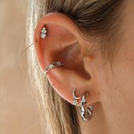 Imagen de Aros Maya Plata