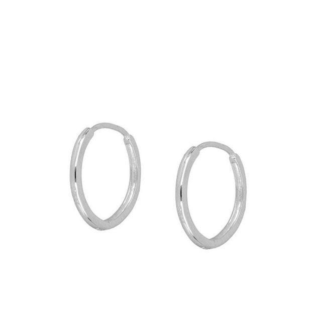 Imagen de Aros Lue 18mm Plata