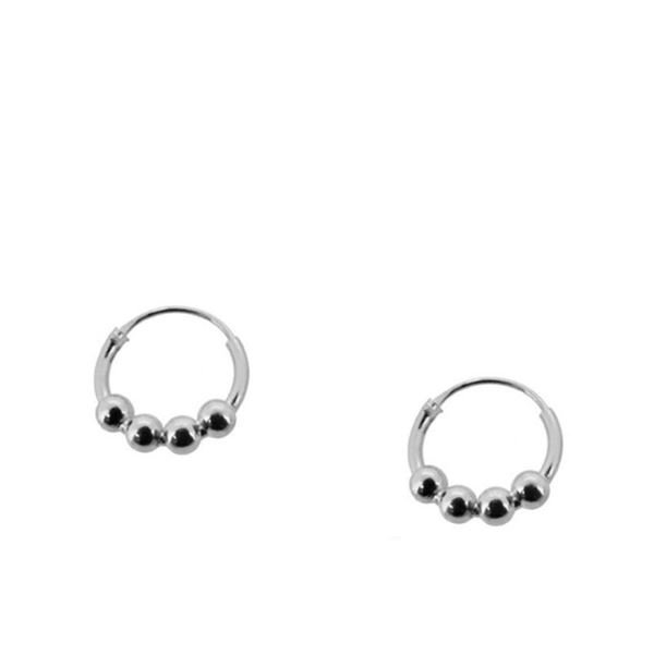 Imagen de Aros Mini Andira Plata