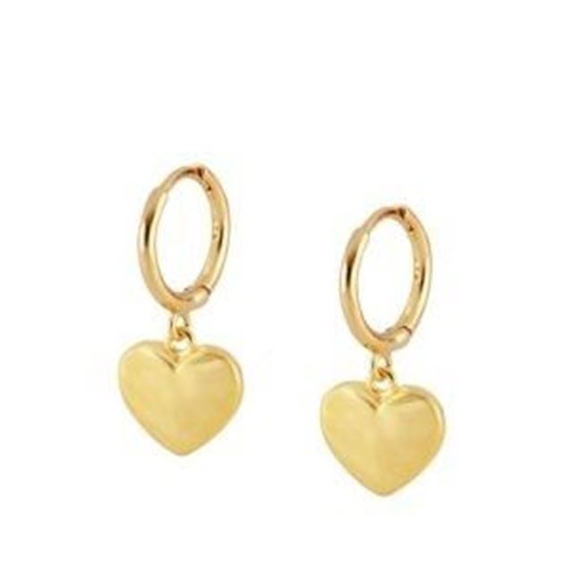 Imagen de Aros Valentine Plata Dorada