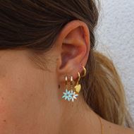 Imagen de Aros Valentine Plata Dorada