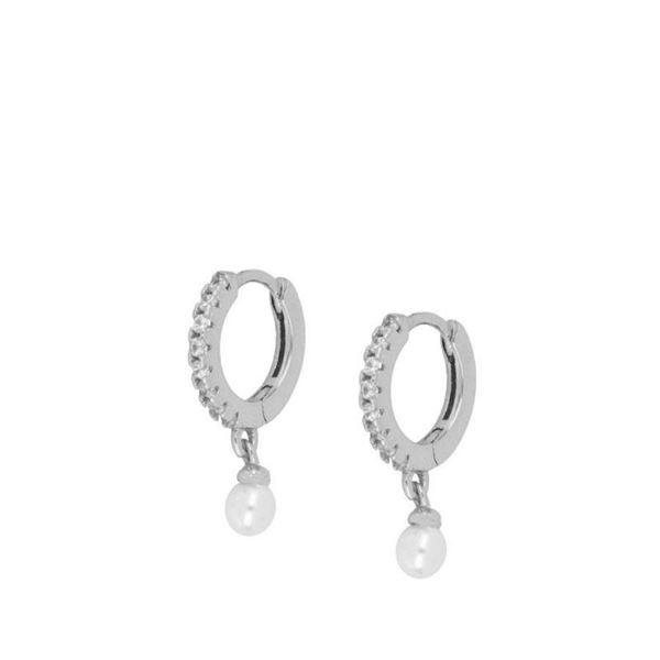 Imagen de Aros Pearl Plata
