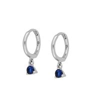 Imagen de Aros Dunia Blue Plata