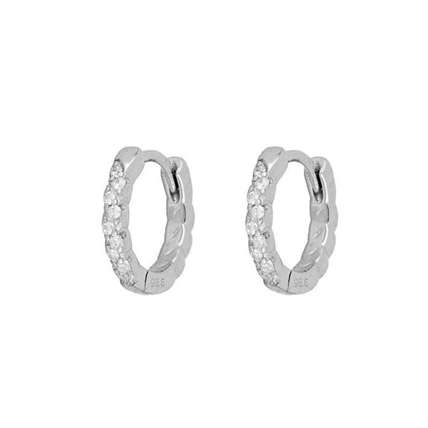 Imagen de Aros June Circonitas Plata