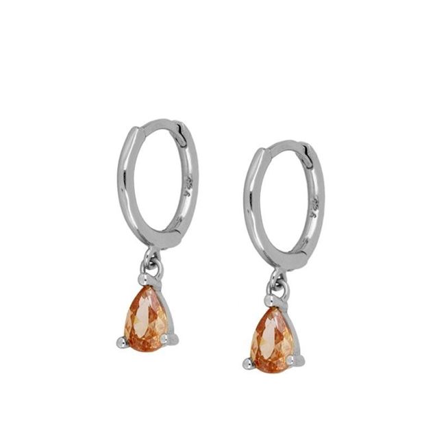 Imagen de Aros Venecia Champagne Plata