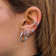 Imagen de Aros Capri Plata