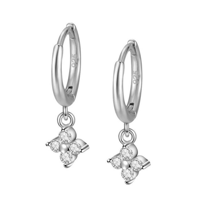 Imagen de Aros Glam Plata