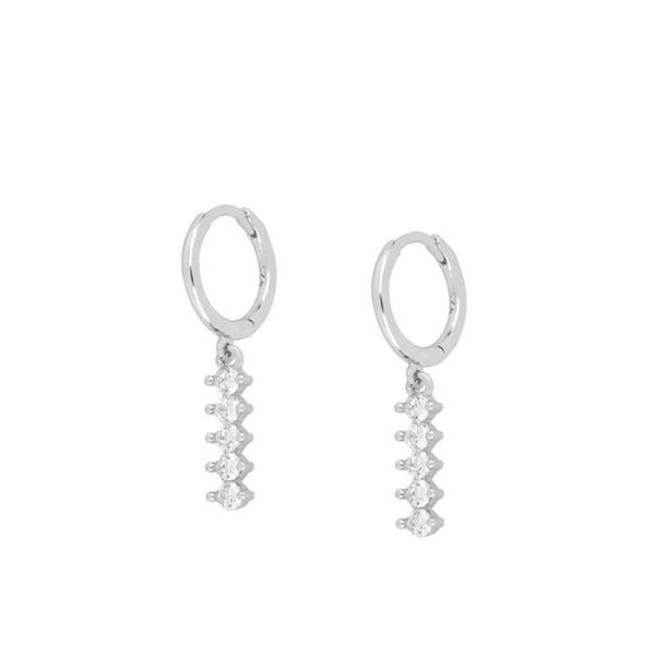 Imagen de Aros Chipre Circonitas Plata