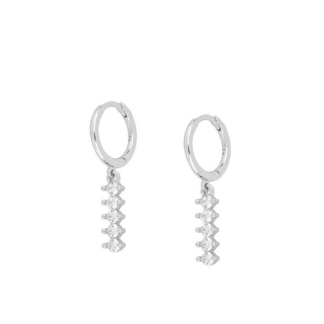 Imagen de Aros Chipre Circonitas Plata